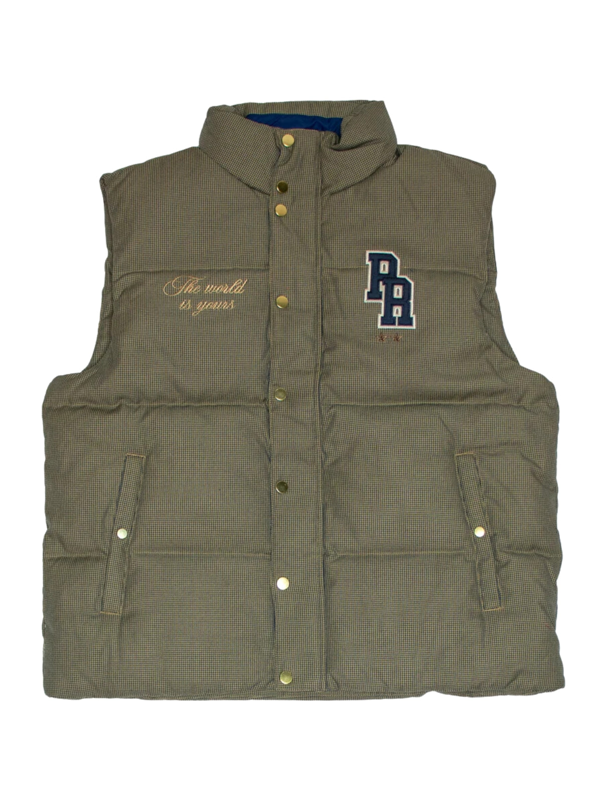 Puma Puffer Vest X Rhuigi Grey